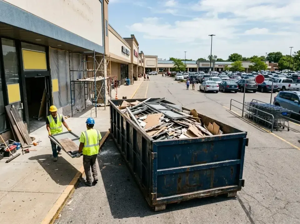 retail-store-renovation-debris-003 — frequently asked questions, Roll-off Dumpster Rentals in Oakland City, IN